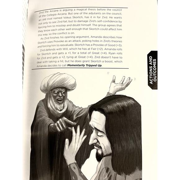 Fate Core System RPG Hardcover -Narrative Role Playing Tabletop Game by Evil Hat - Picture 7 of 7